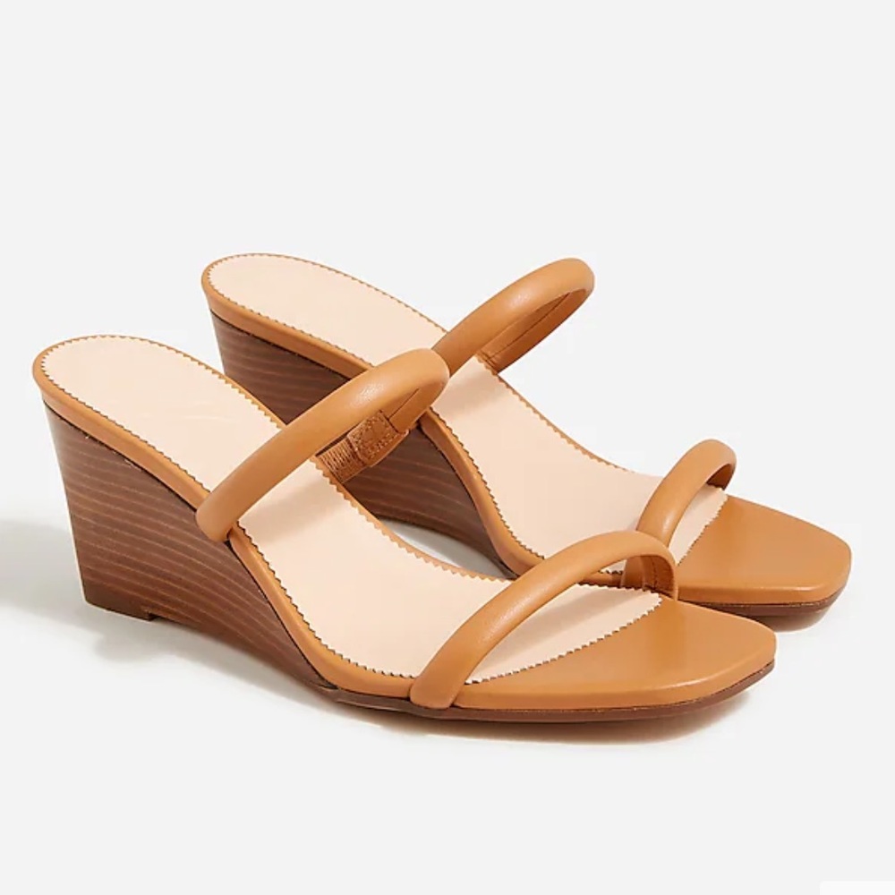 J Crew wedge sandals